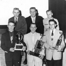 Trophy Winners from the Annual Football Banquet